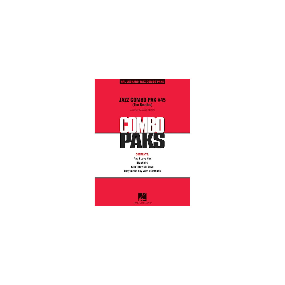 Jazz Combo Pak 45 (The Beatles) - Piano/Conductor